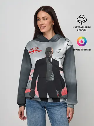 Женское худи / Hitman | Агент 47