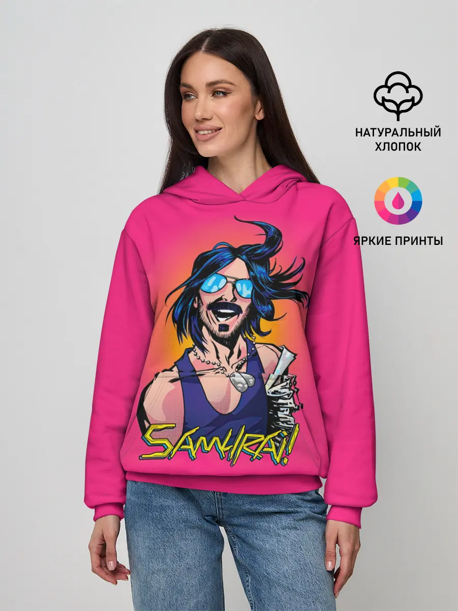 Женское худи / SAMURAI Cyberpunk 2077