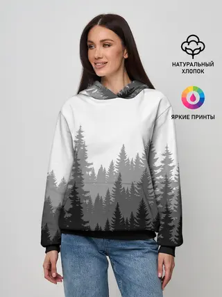 Женское худи / Темный Лес