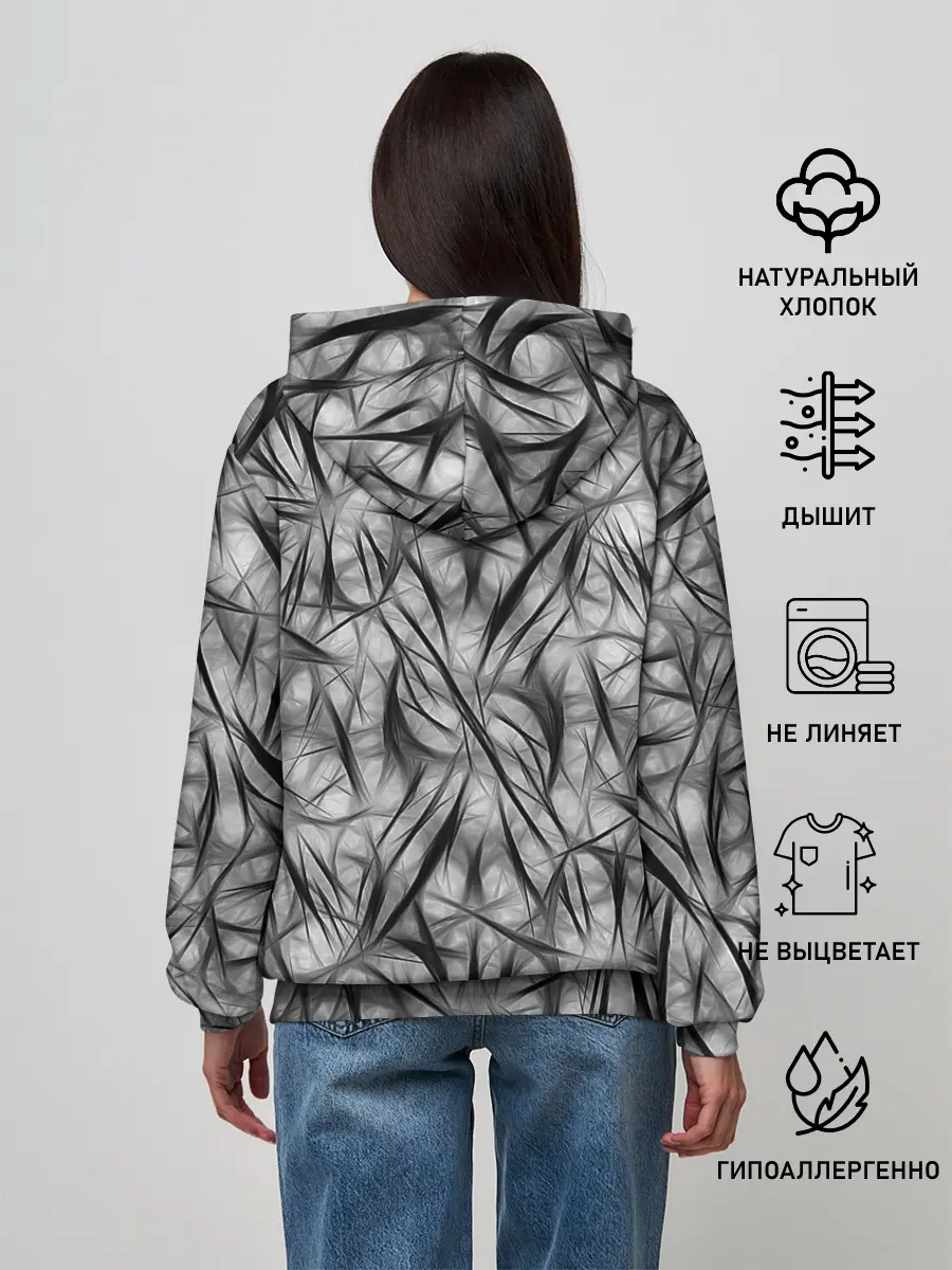 Женское худи / Черепа