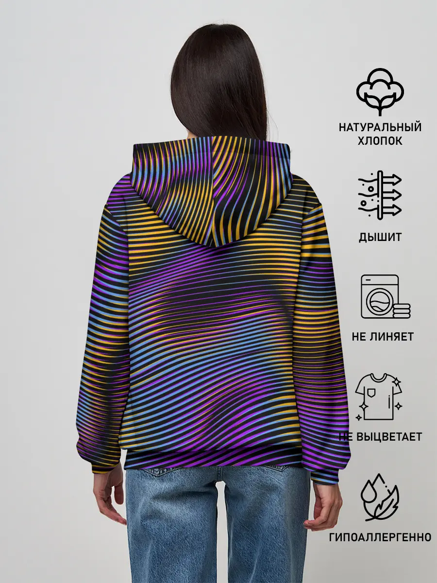 Женское худи / Современная абстракция