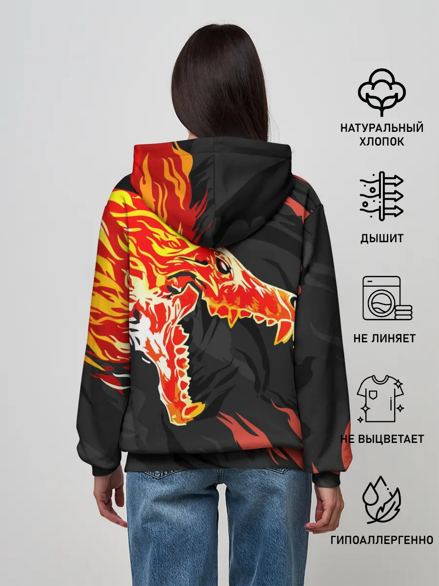 Женское худи / CS:GO - Howl м4а4 | Вой