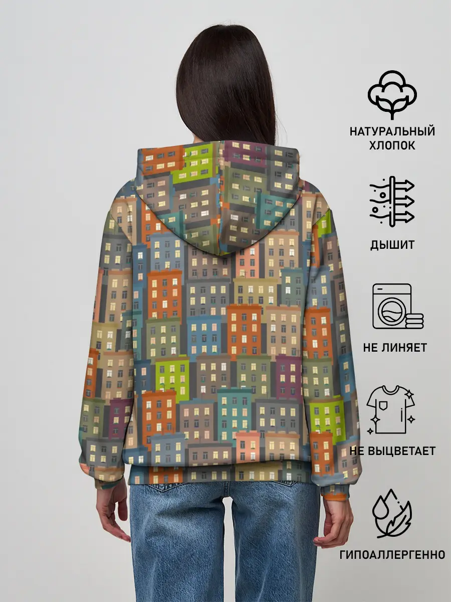 Женское худи / Город