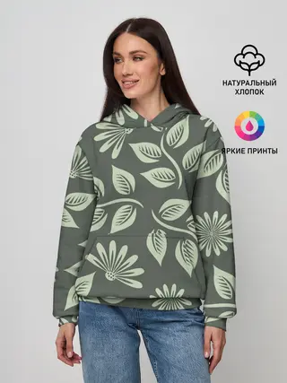 Женское худи / Цветы