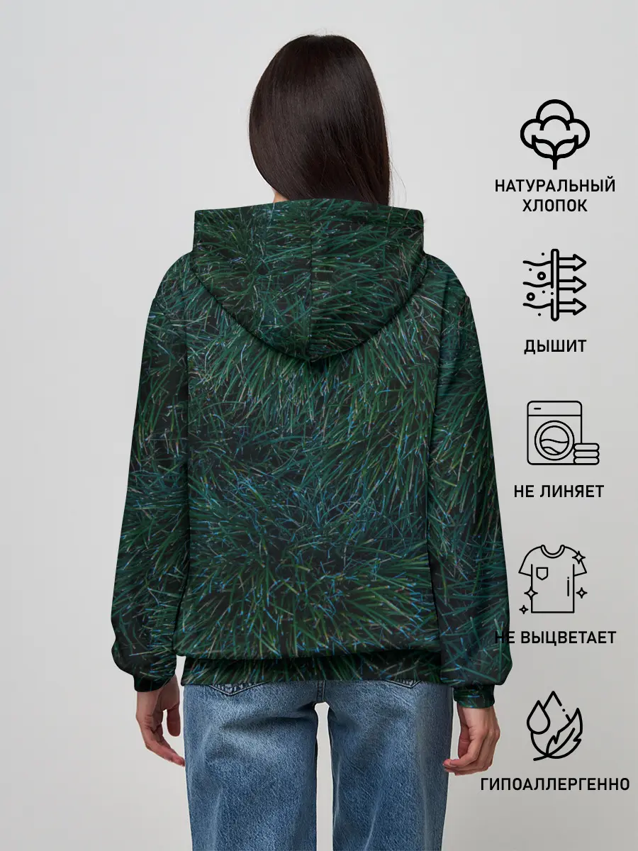 Женское худи / Хвойная нежность