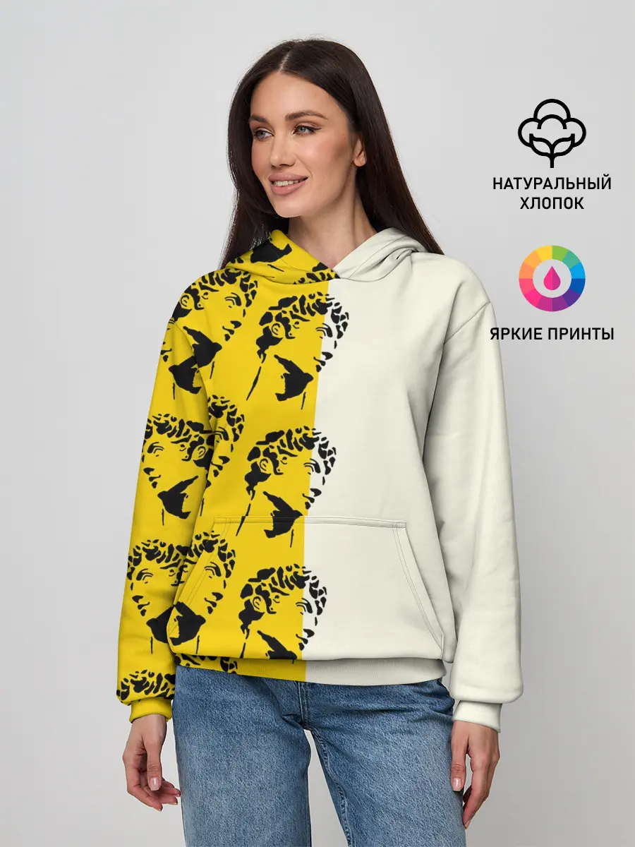 Женское худи / Скульптура монограмма