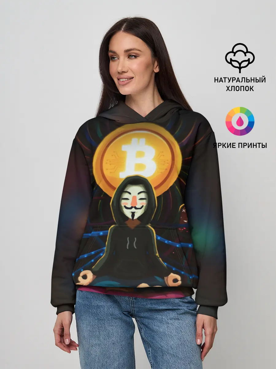 Женское худи / БИТКОИН | BITCOIN