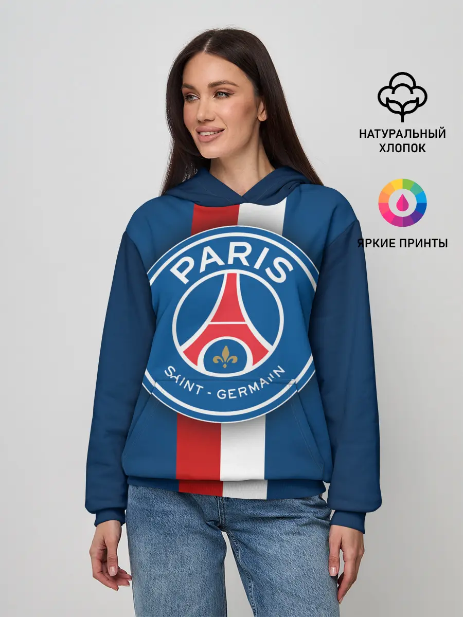 Женское худи / ФК Пари Сен-Жермен
