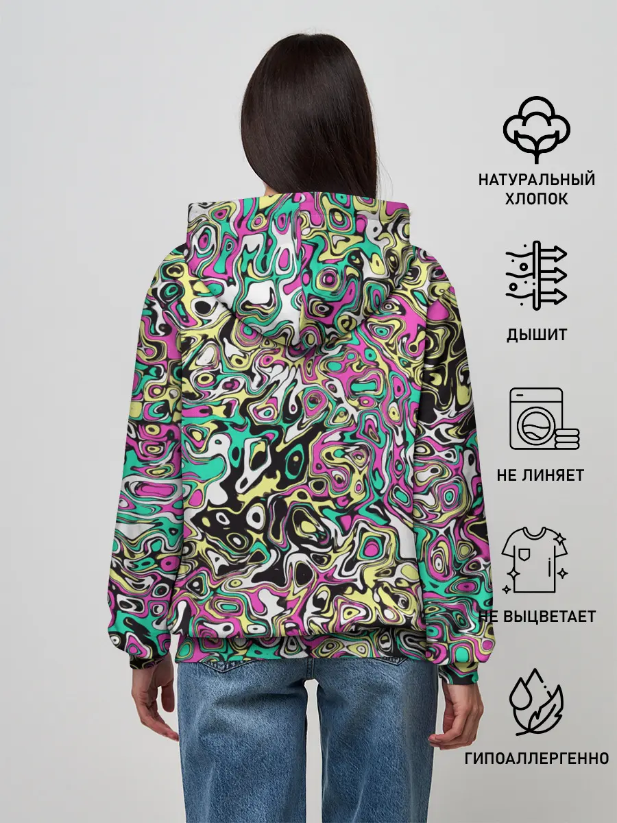 Женское худи / Череп