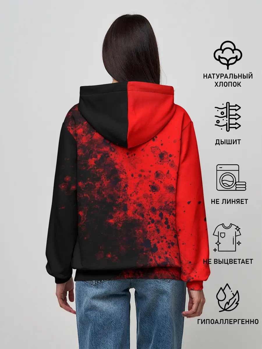 Женское худи / Пятна Крови