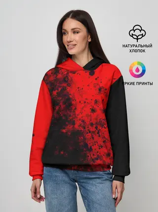Женское худи / Пятна Крови