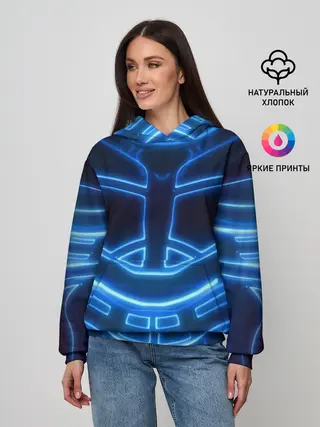 Женское худи / Неоновая броня | Neon Armor