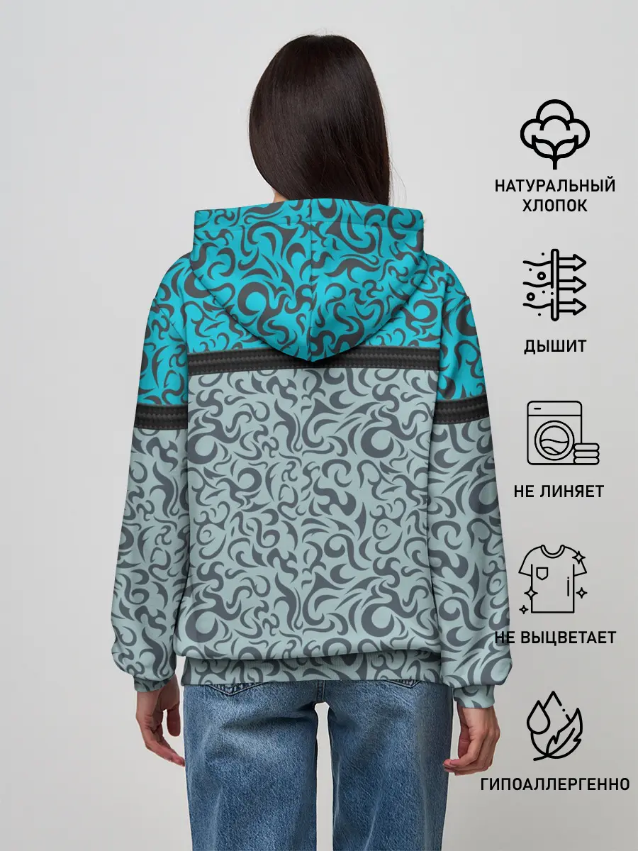 Женское худи / Снежный вихрь