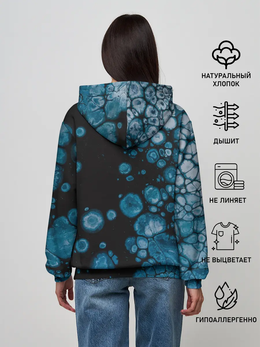 Женское худи / Лёд