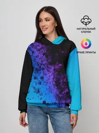 Женское худи / Неоновые Краски