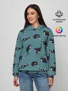 Женское худи / Коты и кошечки
