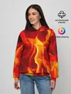Женское худи / Пламенный