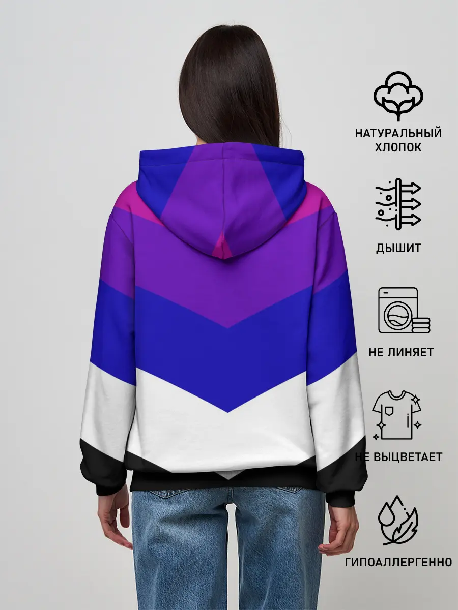 Женское худи / Полосы