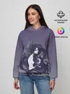 Женское худи / ведьма сова луна