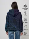 Женское худи / НЕОНОВЫЕ ТРЕЩИНЫ | NEON CRACKS