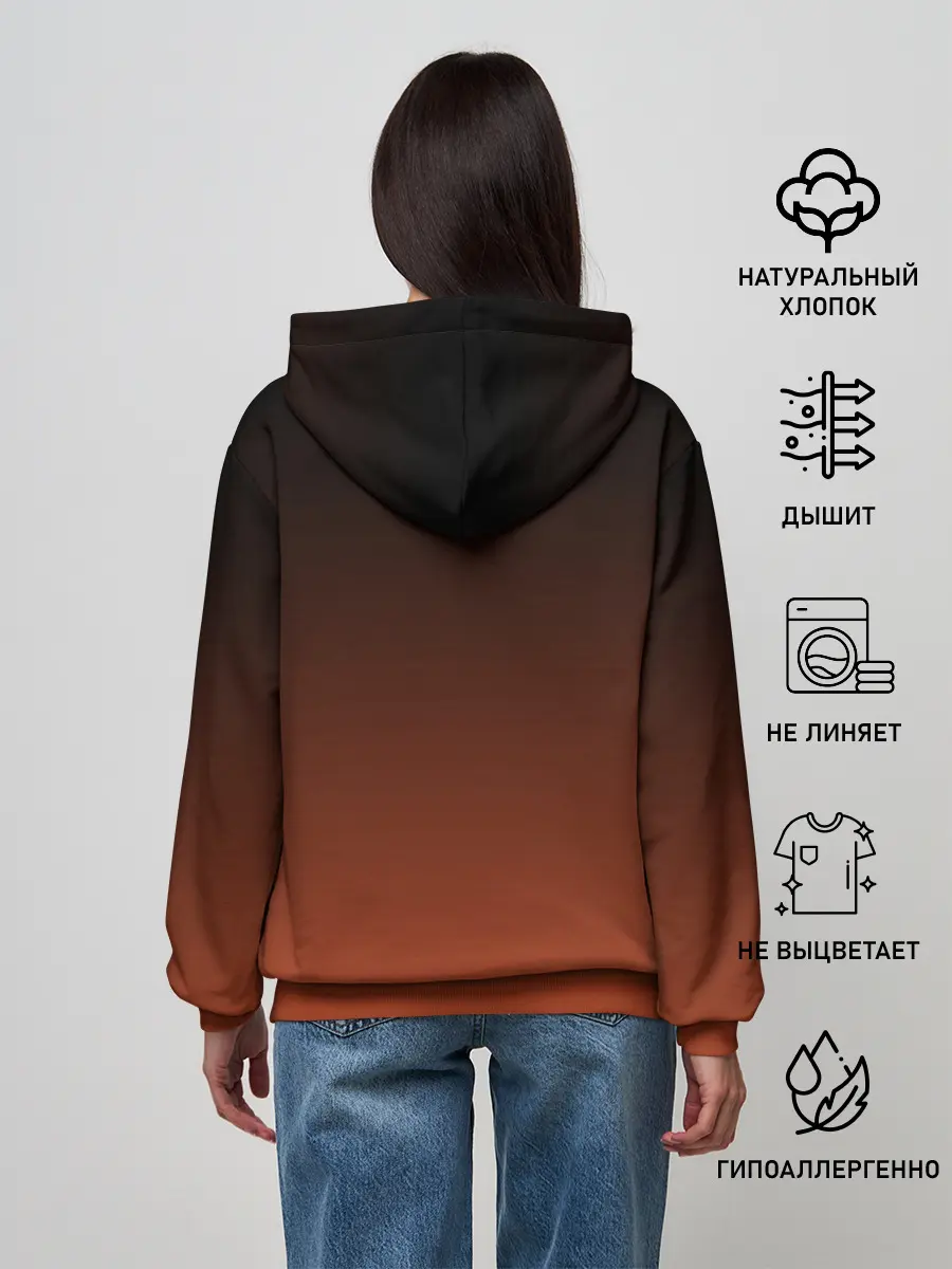 Женское худи / Длиннохвостая лисица Инари