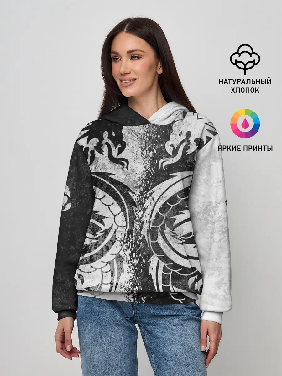 Женское худи / ДРАКОНЫ | DRAGONS