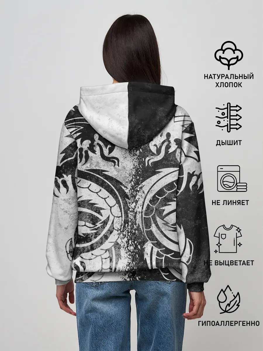 Женское худи / ДРАКОНЫ | DRAGONS