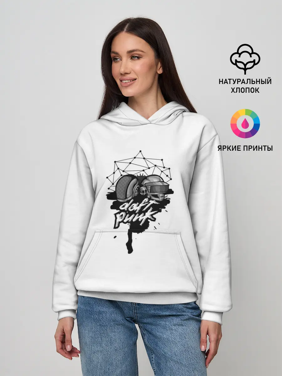 Женское худи / Daft Punk
