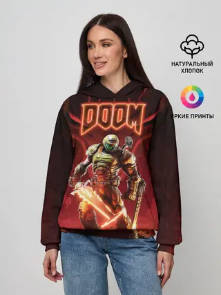 Женское худи / Doom | Думгай