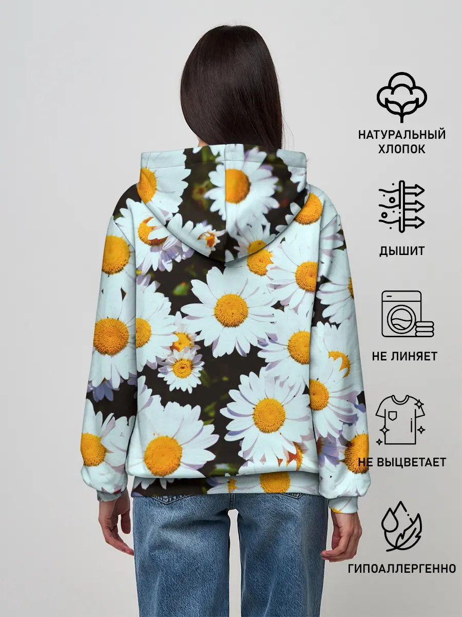 Женское худи / Ромашки