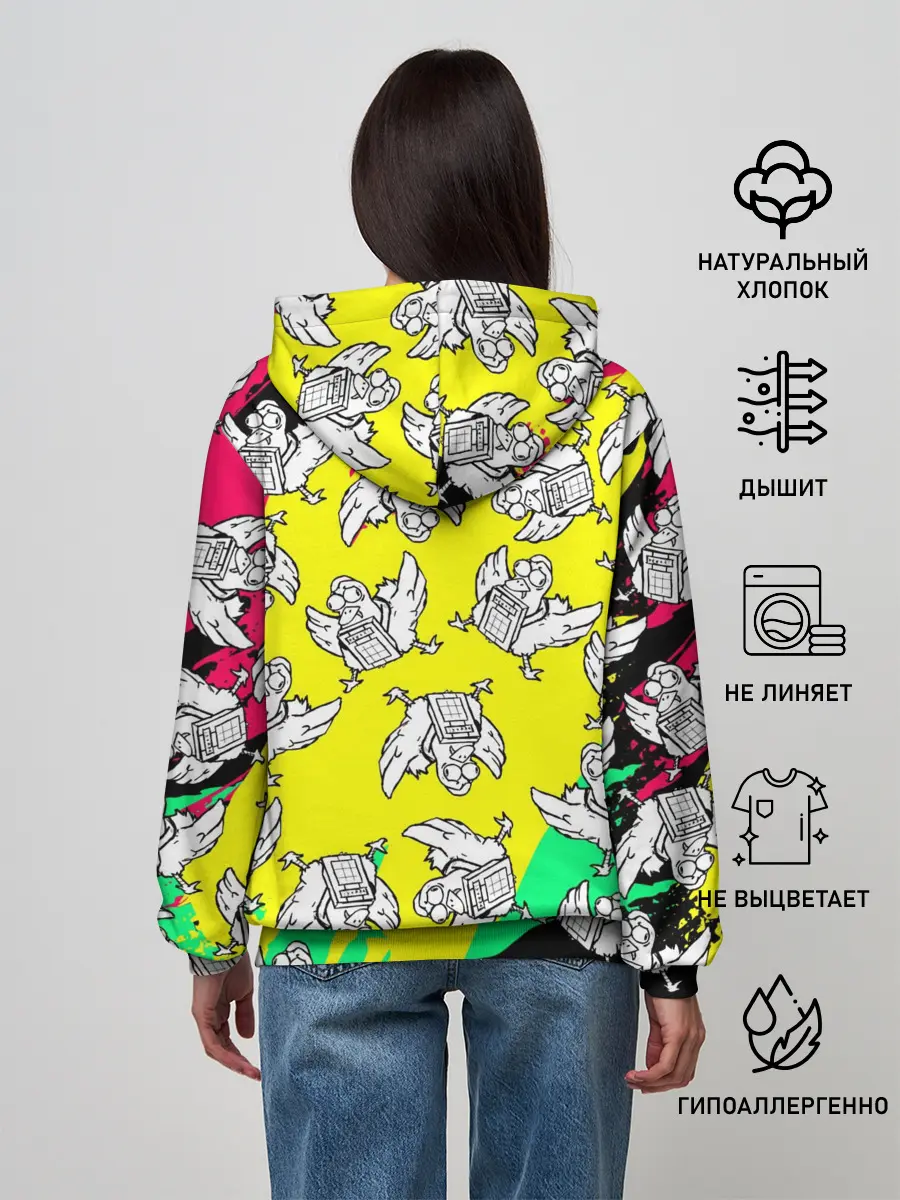 Женское худи / CS GO CHICKEN