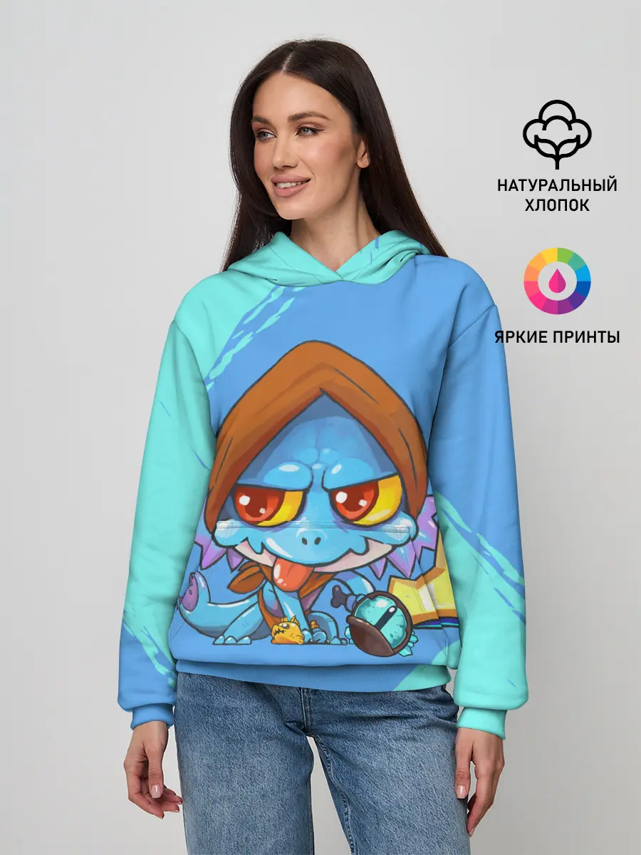 Женское худи / Сларк | Dota 2