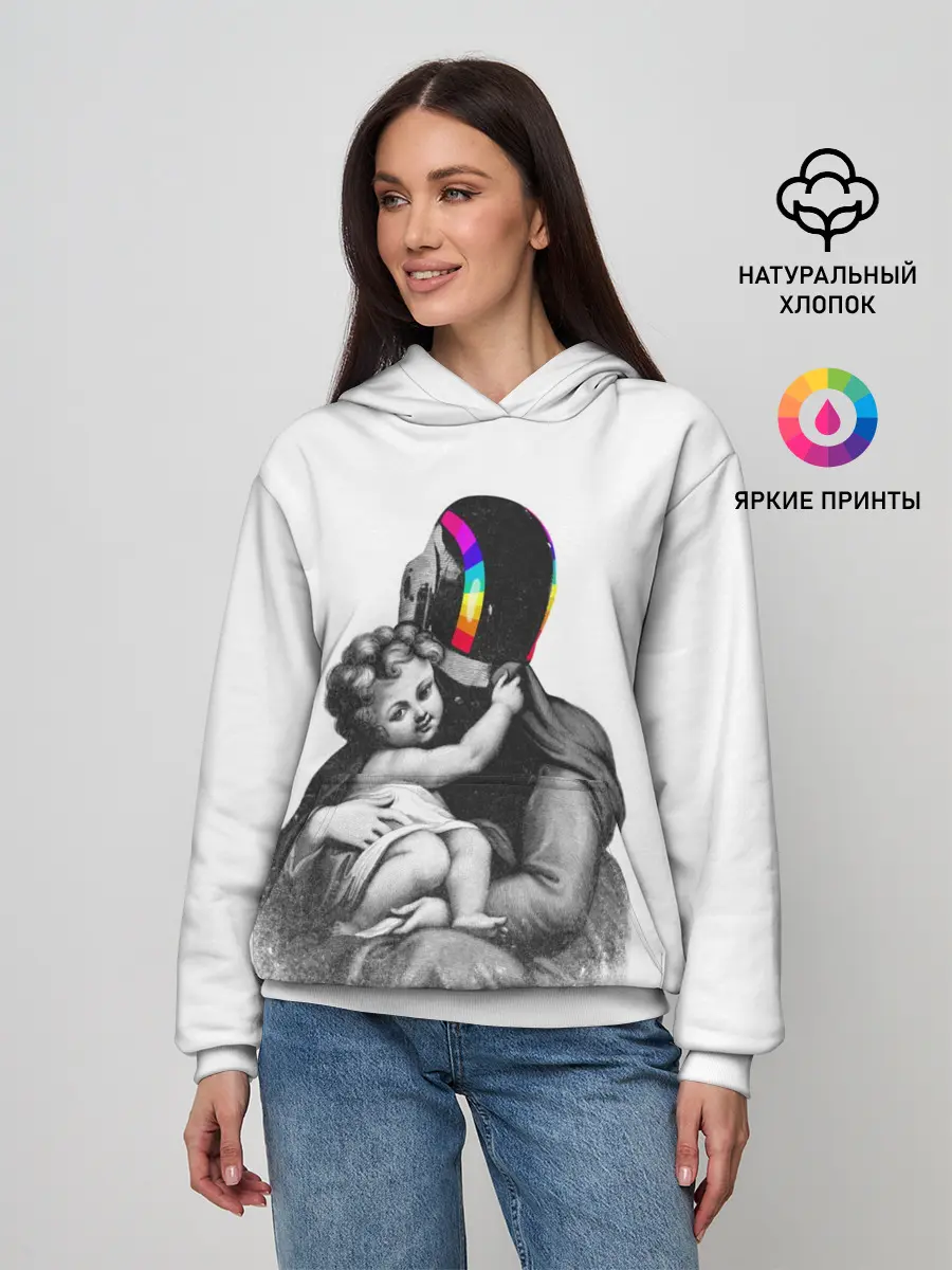 Женское худи / Daft Punk