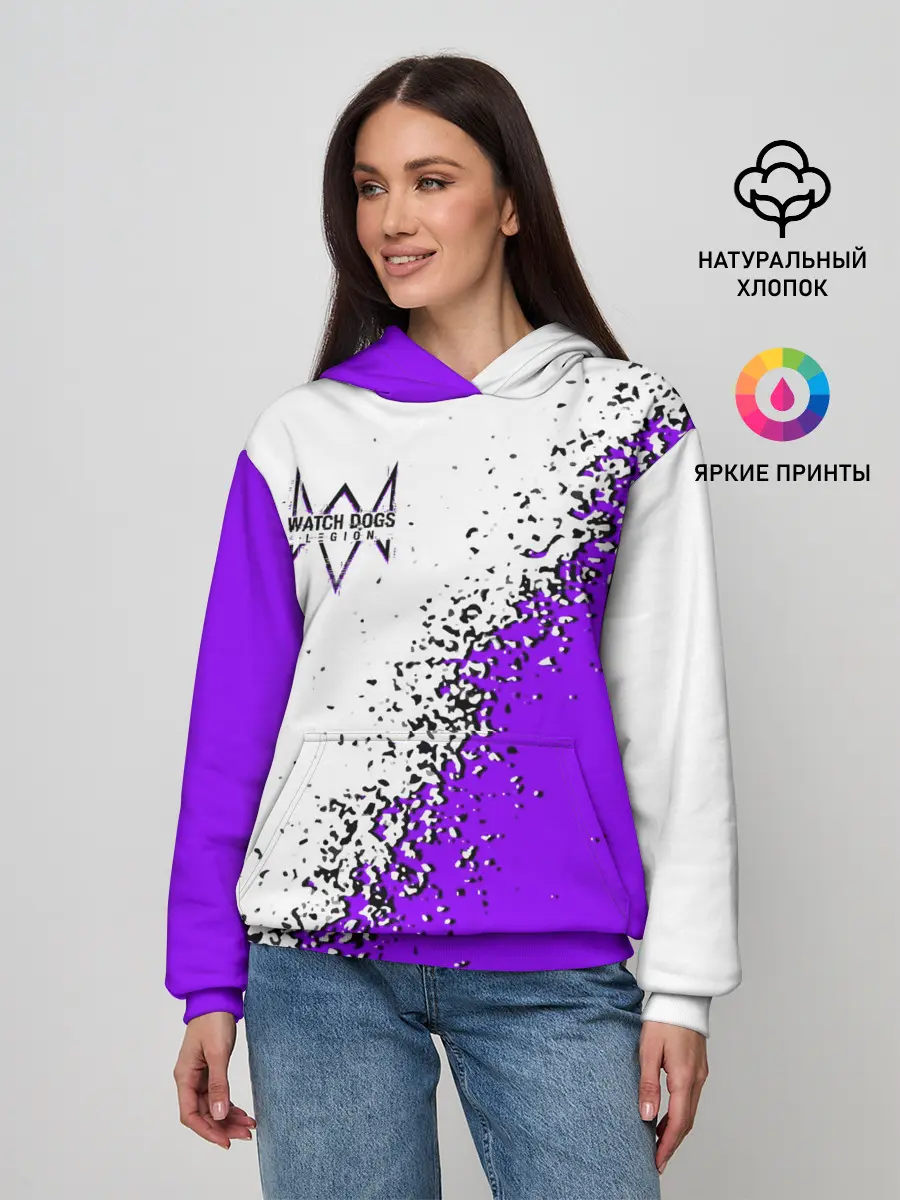 Женское худи / WATCH DOGS LEGION
