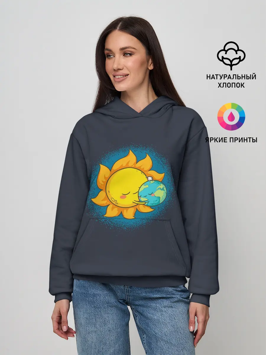 Женское худи / Согрей моё сердце