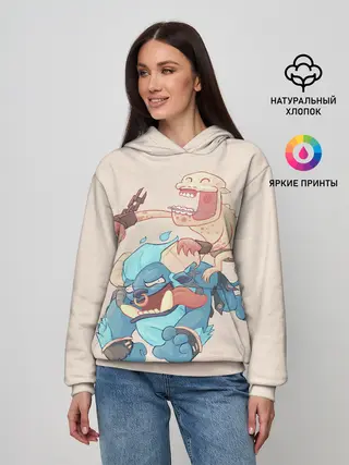 Женское худи / Мы уже выехали | Dota 2