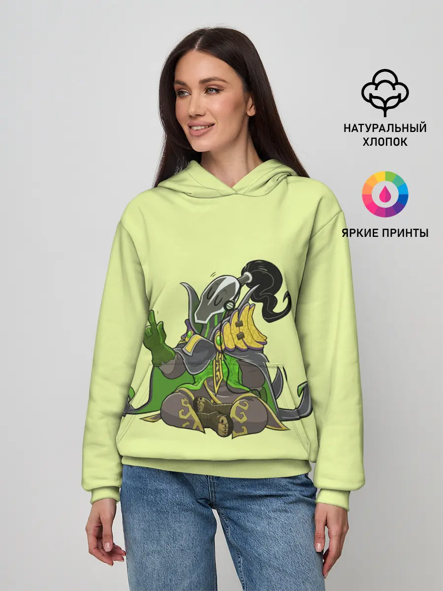 Женское худи / Музыкальный Рубик | Dota 2