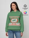 Женское худи / Спички green