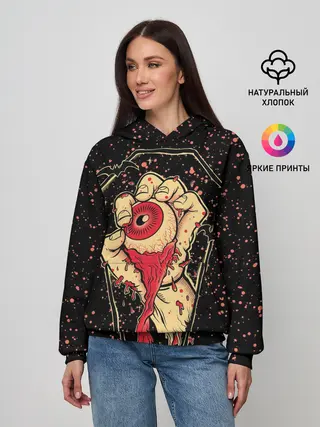 Женское худи / Вырванный Глаз