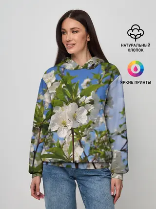 Женское худи / Цвет вишни