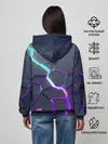 Женское худи / НЕОНОВЫЙ РАЗЛОМ | 3Д РАЗЛОМ