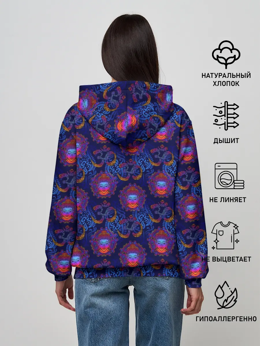 Женское худи / Мантра ОМ