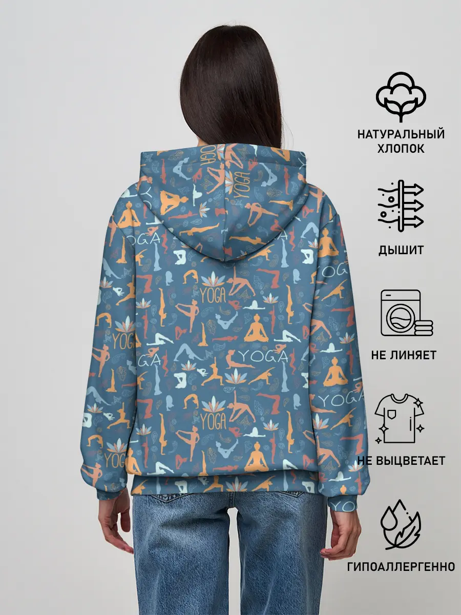 Женское худи / Йога