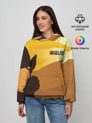 Женское худи / Rust