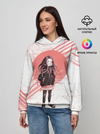 Женское худи / Незуко Камадо Клинок, рассекающий демонов