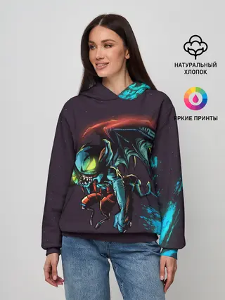 Женское худи / Найт сталкер | Dota 2