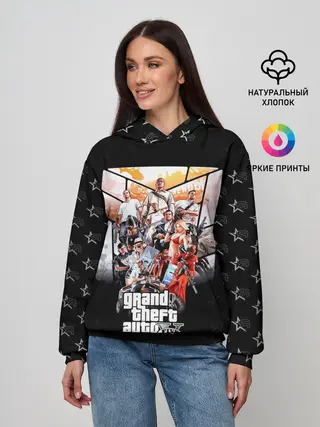 Женское худи / Grand Theft Auto five