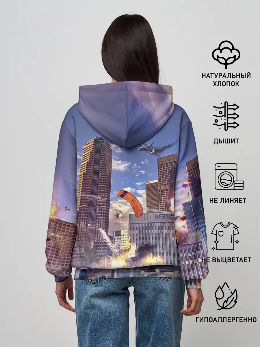 Женское худи / ЭКШЕН Grand Theft Auto V