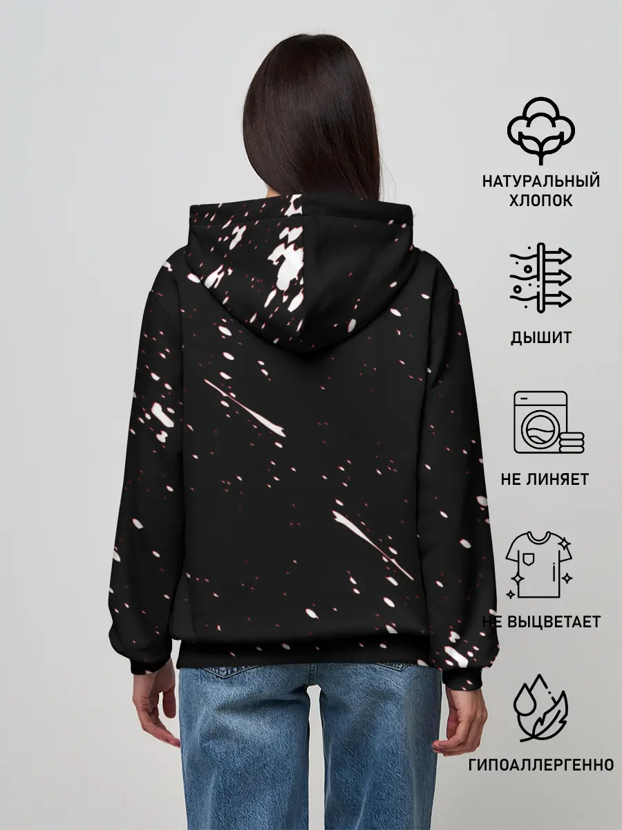 Женское худи / danganronpa logo