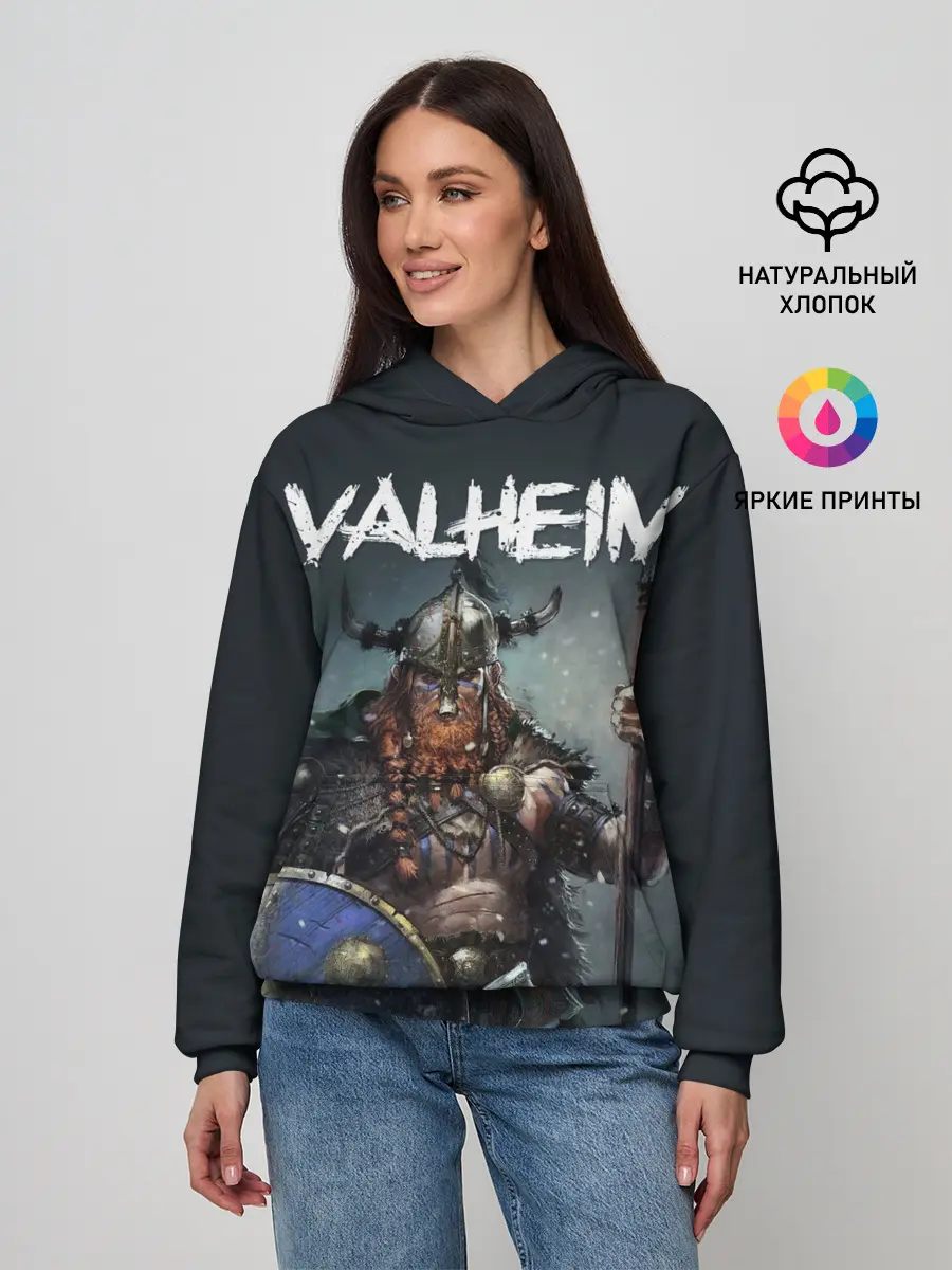 Женское худи / Valheim